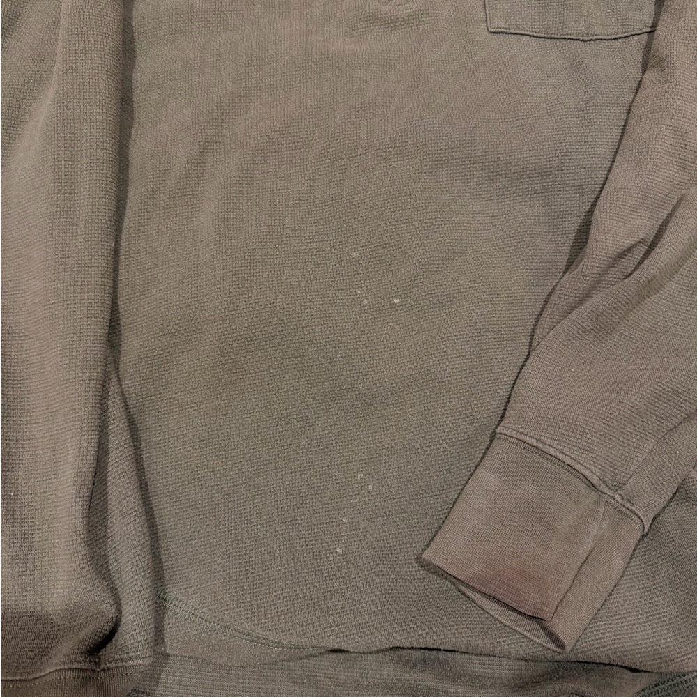 Carhartt Men's Forest Green quarter-zip Jacket - Picture 2 of 4
